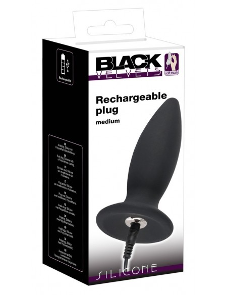 Wibrujący korek analny BV Rechargeable Plug - Kulki i korki analne wibrujące - 6