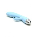 Wibrator Króliczek Faye 2 Turkusowy 19 cm - 3
