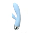 Wibrator Króliczek Faye 2 Turkusowy 19 cm - 5