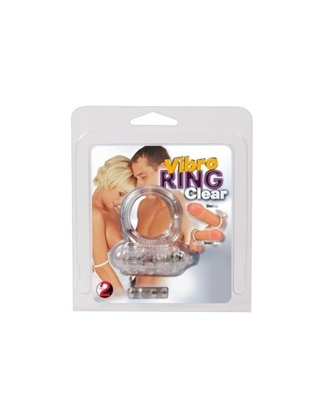 Pierścien erekcyjny wibrujący Clear - Pierścienie erekcyjne wibrujące - 2