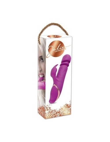 Wibrator króliczek Julie Thrusting rabbit - Wibratory Króliczki - 2