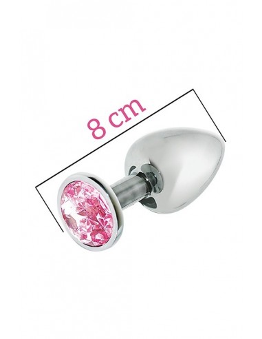 Stalowy korek analny z diamentem MAI No.73 - Korki analne stalowe - 1