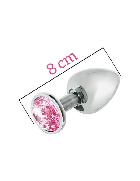 Stalowy korek analny z diamentem MAI No.73 - Korki analne stalowe - 1