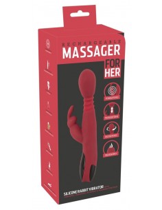 Wibrator króliczek Silicone Rabbit Vibr - Wibratory Króliczki - 1 2