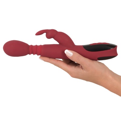 Wibrator króliczek Rabbit z nagrzewaniem 42°C i rotacją, 26,5 cm - 1