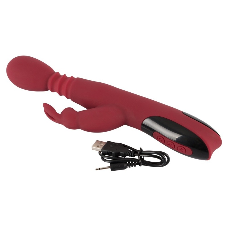Wibrator króliczek Rabbit z nagrzewaniem 42°C i rotacją, 26,5 cm - 5