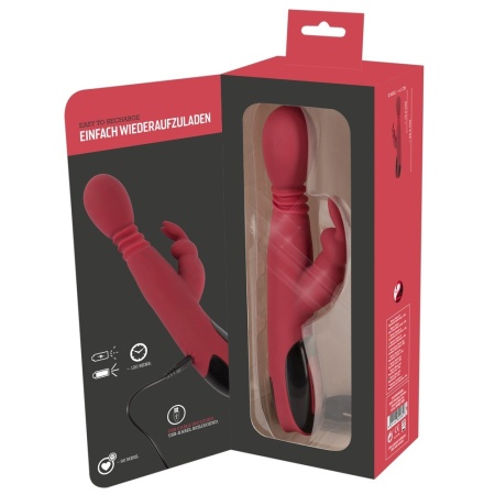 Wibrator króliczek Rabbit z nagrzewaniem 42°C i rotacją, 26,5 cm - 7