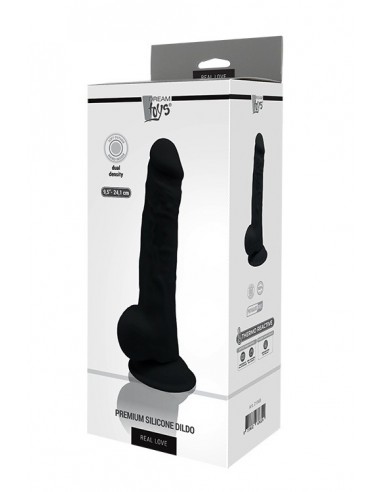 Realistyczne Dildo Love Dildo 9,5Inch Black - Dilda realistyczne - 2
