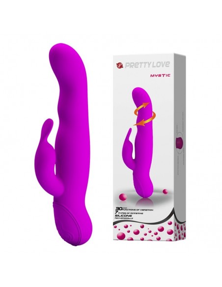 Wibrator królik MYSTIC, 30vibration 7rotation - Wibratory Króliczki - 2