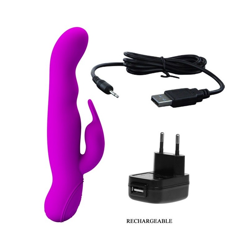 Wibrator Mystic z 30 trybami wibracji i 7 trybami rotacji, 24 cm długości - 7
