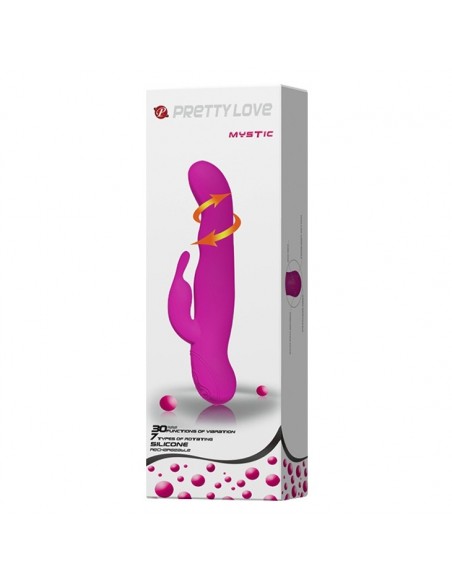 Wibrator królik MYSTIC, 30vibration 7rotation - Wibratory Króliczki - 8