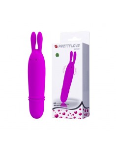 Mini Wibrator Boyce z Uroczymi Uszkami do Stymulacji Łechtaczki 10 Funkcji - Wibratory Mini - 1 2