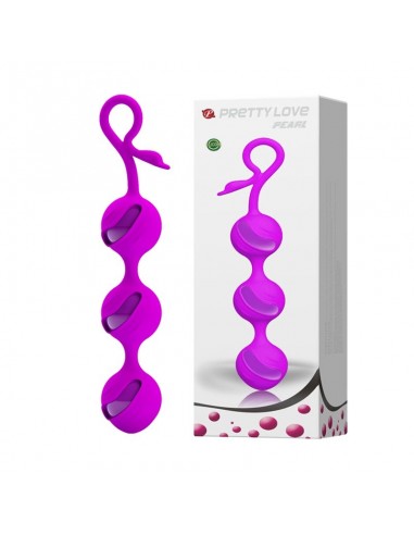 Kulki gejszy PRETTY LOVE - PEARL - Kulki analne, koraliki analne - 2
