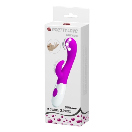 Wibrator punktu G Arthur z ruchem falującym, 20 cm x 3 cm - 9