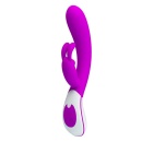 Wibrator króliczek HARLAN z 12 trybami wibracji, 21 cm - 1