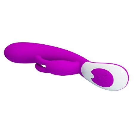 Wibrator króliczek HARLAN z 12 trybami wibracji, 21 cm - 5
