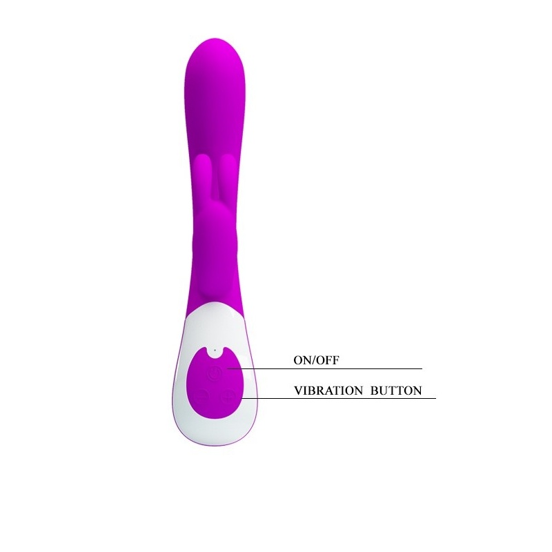 Wibrator króliczek HARLAN z 12 trybami wibracji, 21 cm - 7