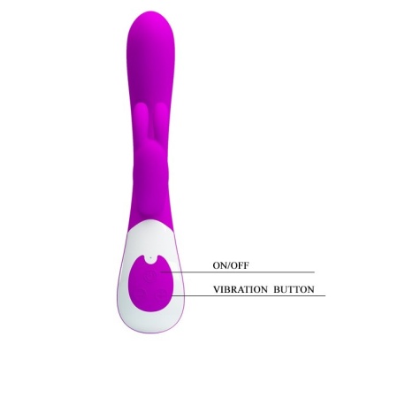 Wibrator króliczek HARLAN z 12 trybami wibracji, 21 cm - 7