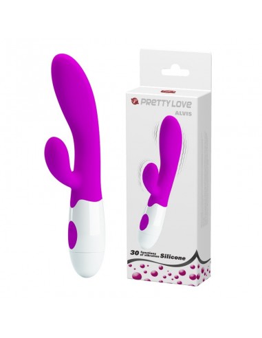 Wibrator z Króliczkiem ALVIS 30 Ciekawych Programów Wibracyjnych - Wibratory Króliczki - 2