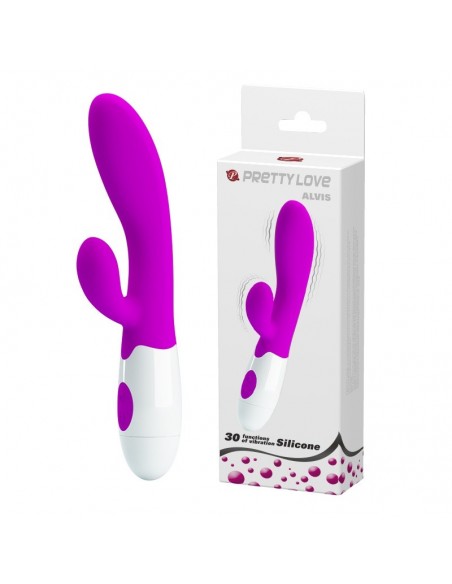 Wibrator z Króliczkiem ALVIS 30 Ciekawych Programów Wibracyjnych - Wibratory Króliczki - 2