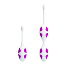 Kulki dopochwowe ALICE do treningu mięśni Kegla, z elastycznym łącznikiem, o średnicy 3,6–3,7 cm - 5