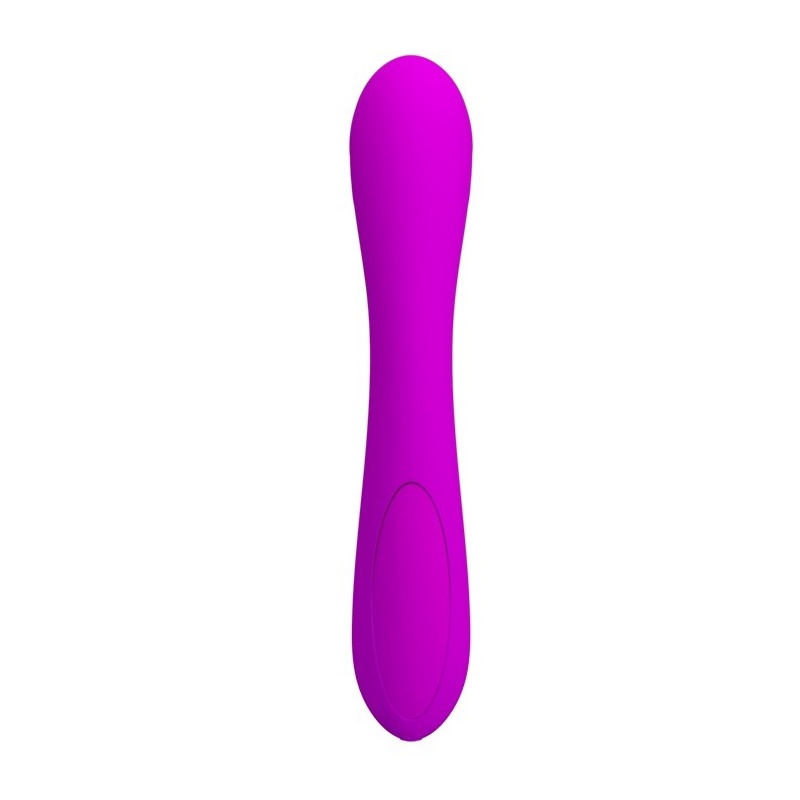Wibrator Hunter z 30 funkcjami, podwójnym silnikiem i długością 17 cm - 4