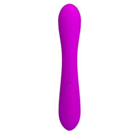 Wibrator Hunter z 30 funkcjami, podwójnym silnikiem i długością 17 cm - 4