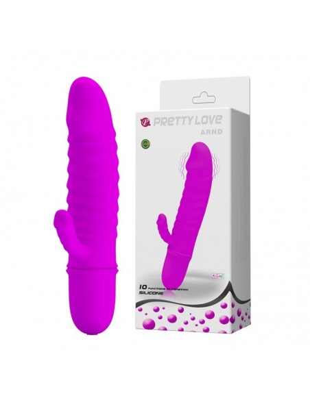 Dyskretny Mini Wibrator Królik ARND 10 Funkcji Wibracji - Wibratory Króliczki - 2