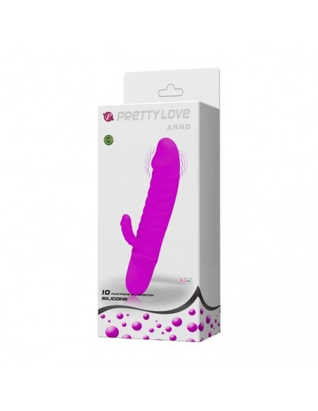 Dyskretny Mini Wibrator Królik ARND 10 Funkcji Wibracji - Wibratory Króliczki - 9