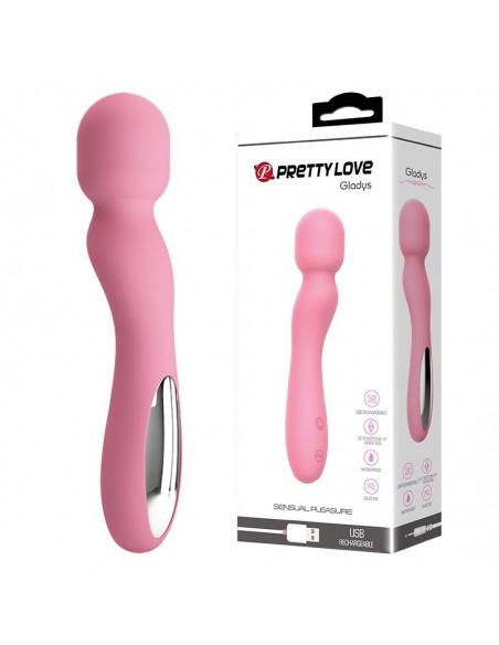 Wibrator różdżka do Ciała i Miejsc intymnych GLADYS 30 Funkcji - Wibratory Magic Wand - 2