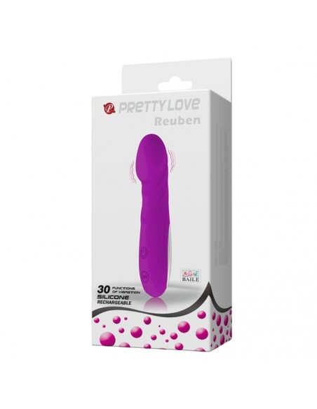 Wibrator REUBEN USB 30 funkcji wibracji - Wibratory Klasyczne - 2