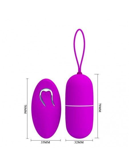 Bezprzewodowe Jajeczko Wibrujące Arvin 12 Funkcji Wibracji - Kulki Gejszy i Jajeczka Wibrujące - 5