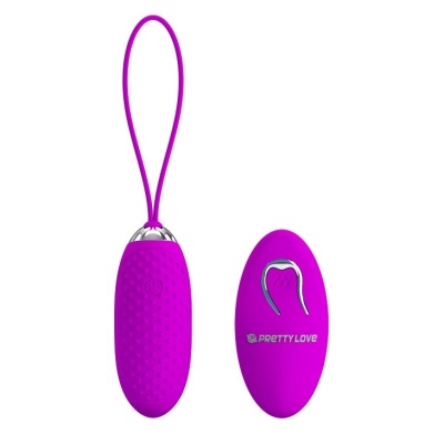 Wibracyjne jajko Joanna 7,2 cm – ładowanie USB, pilot - 1