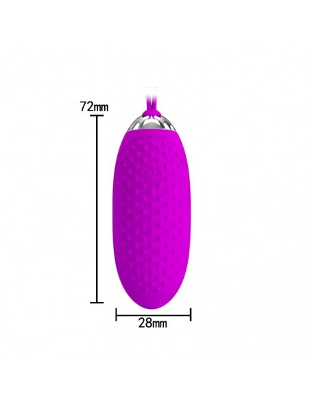 Bezprzewodowe Jajeczko Wibrujące Joanna 12 Funkcji - Kulki Gejszy i Jajeczka Wibrujące - 6