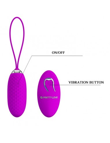 Bezprzewodowe Jajeczko Wibrujące Joanna 12 Funkcji - Kulki Gejszy i Jajeczka Wibrujące - 8