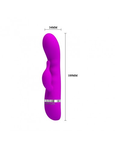 Masażer z Króliczkiem HILDA 30 Funkcji Wibracji - Wibratory Króliczki - 6