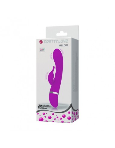 Masażer z Króliczkiem HILDA 30 Funkcji Wibracji - Wibratory Króliczki - 9