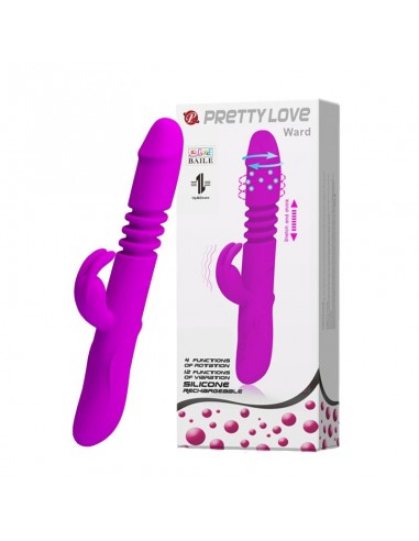 Wibrator Króliczek WARD z Ruchem Posuwistym i Obrotowym - Wibratory Króliczki - 2