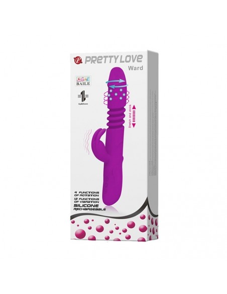 Wibrator Króliczek WARD z Ruchem Posuwistym i Obrotowym - Wibratory Króliczki - 13