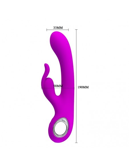 Wibrator królik HOT RABBIT 7 Funkcji Wibracji - Wibratory Króliczki - 5
