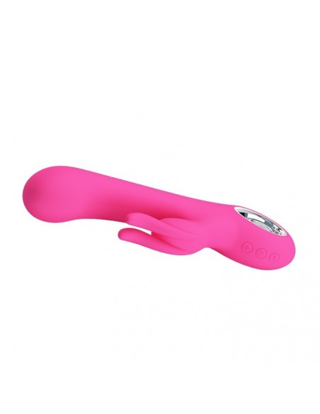 Wibrator królik CARINA, PINK, USB, 7 function - Wibratory Króliczki - 4