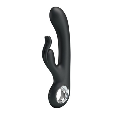 Wibrator Carina z dwoma silnikami i stymulatorem łechtaczki, 19 cm - 1