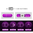 Wibrator palcowy Maxwell Purple z wibracją, 8,2 cm - 8
