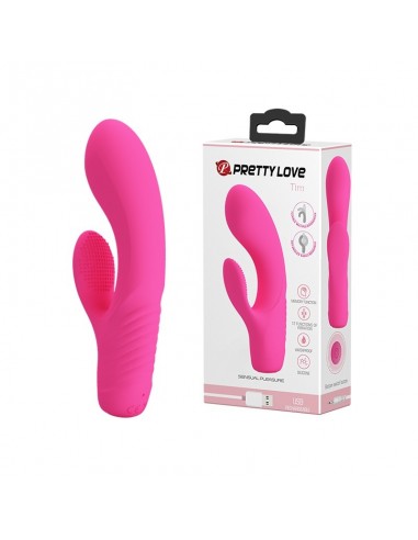 Wibrator z masażerem łechtaczki IM 12 Funkcji - Wibratory Króliczki - 2