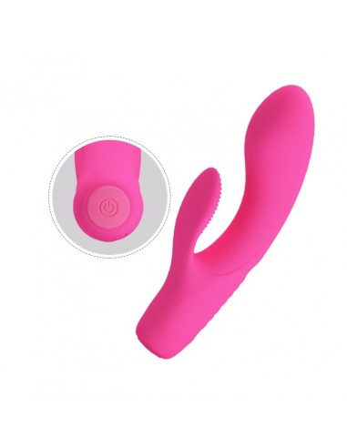 Wibrator z masażerem łechtaczki IM 12 Funkcji - Wibratory Króliczki - 3