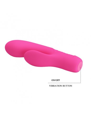 Wibrator z masażerem łechtaczki IM 12 Funkcji - Wibratory Króliczki - 9