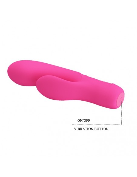 Wibrator z masażerem łechtaczki IM 12 Funkcji - Wibratory Króliczki - 9