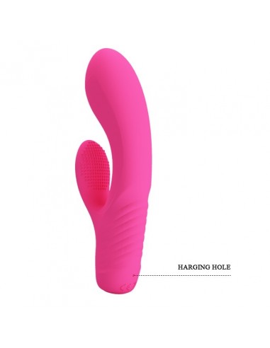 Wibrator z masażerem łechtaczki IM 12 Funkcji - Wibratory Króliczki - 10