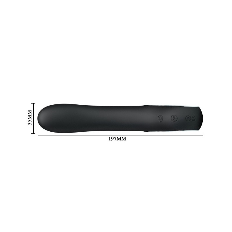 Wibrator Alston 20 cm z 12 programami i ładowaniem USB - 8