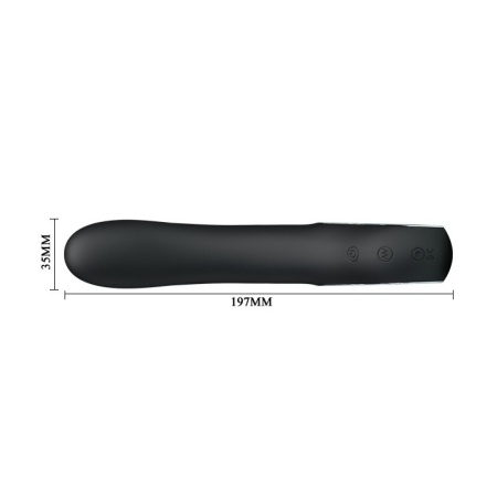 Wibrator Alston 20 cm z 12 programami i ładowaniem USB - 8